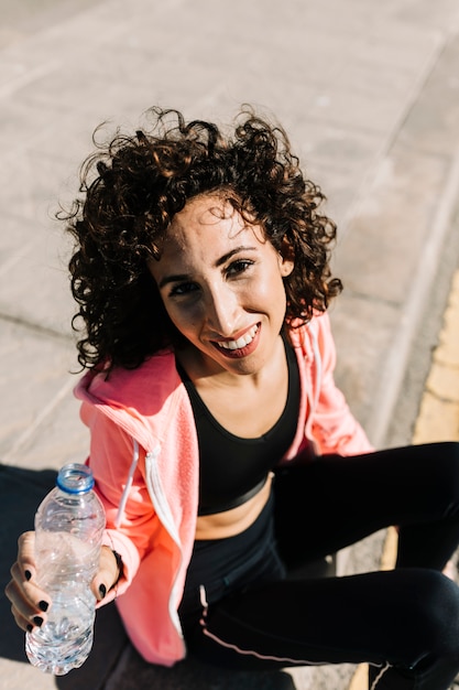 Foto grátis desportista, sorrindo