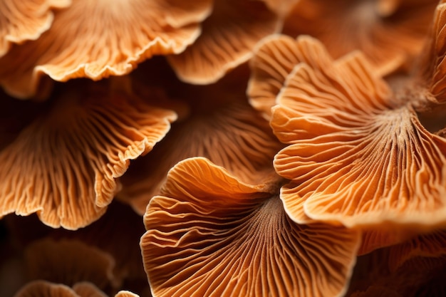 Detalhe de cogumelos