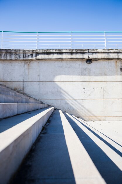 Detalhe, de, urbano, escadas