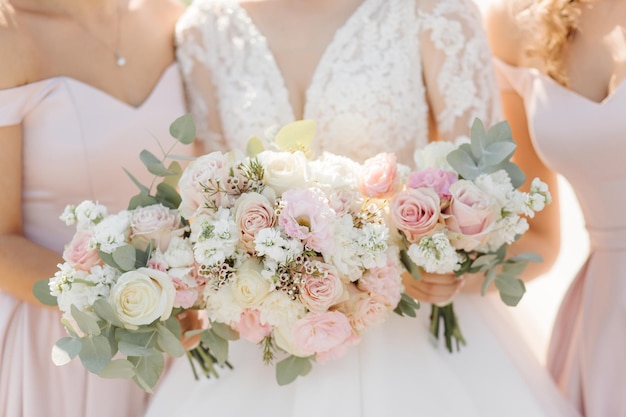 Detalhes lindos do casamento