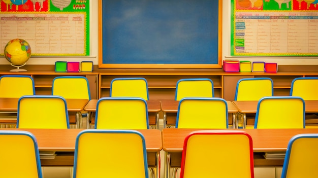 Foto grátis dia internacional da educação com sala de aula