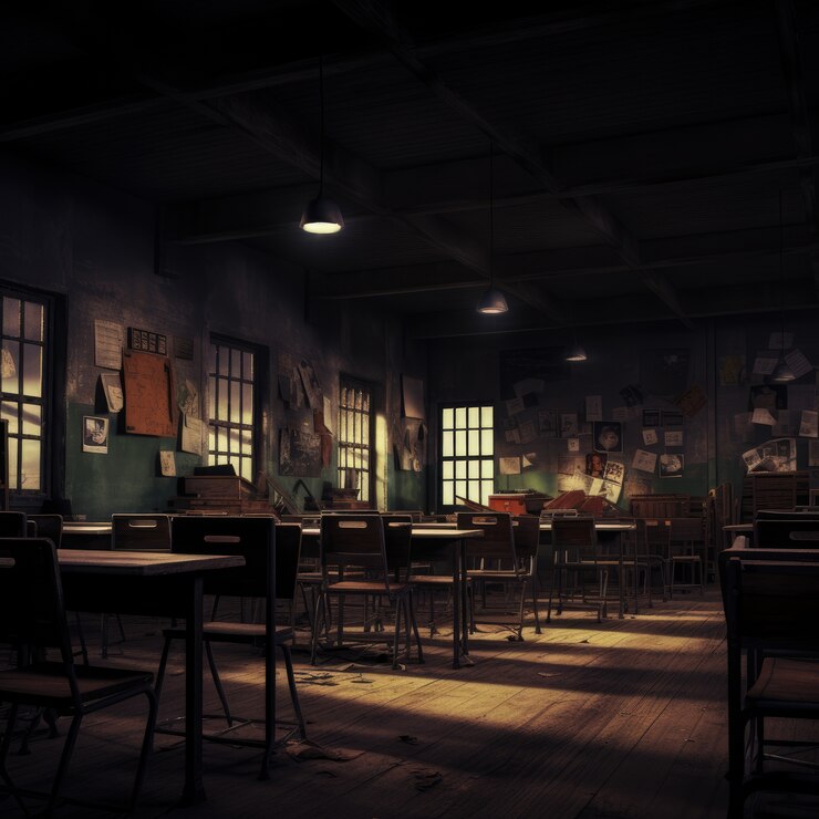 Foto grátis dia internacional da educação em estilo escuro