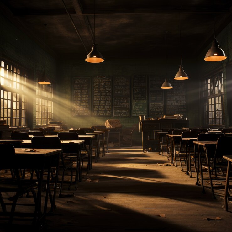 Foto grátis dia internacional da educação em estilo escuro
