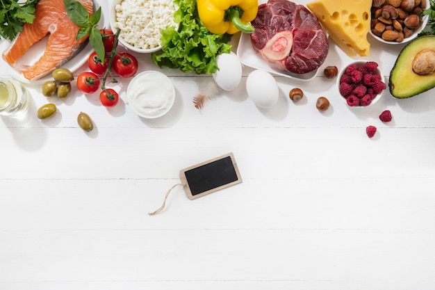 Dieta cetogênica com baixo teor de carboidratos