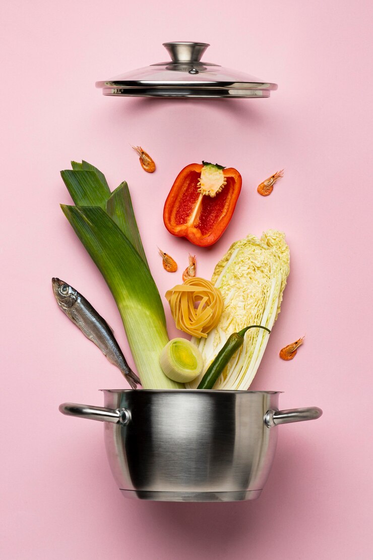 Foto grátis dieta flexível e maconha acima da vista