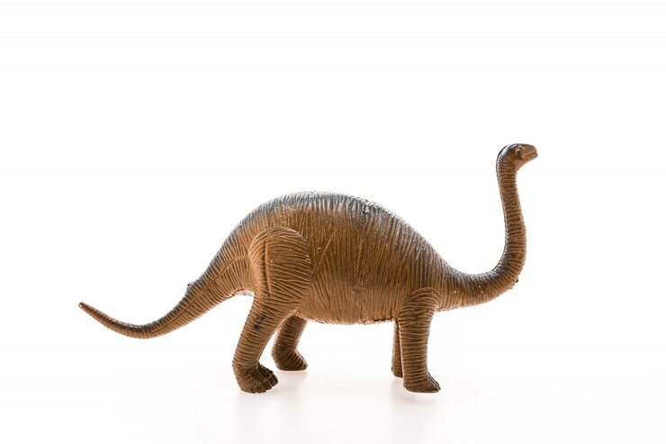 Foto grátis dinossauro com pescoço longo