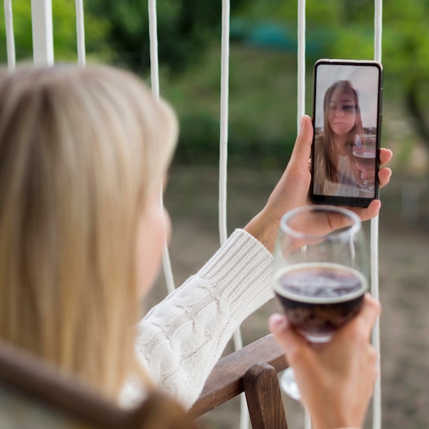 Distanciamento social de casa