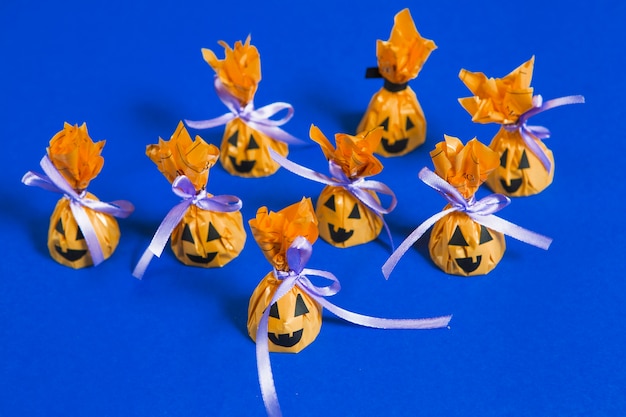 Doces criativos de halloween