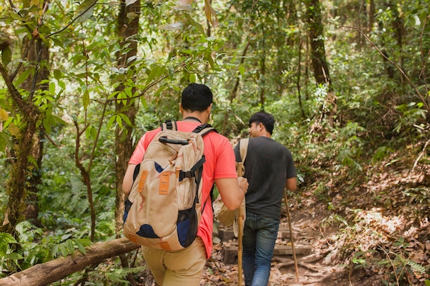 Foto grátis dois, amigos, hiking