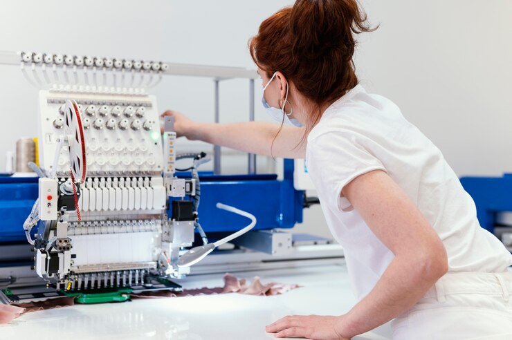 Foto grátis dona de uma empresa trabalhando