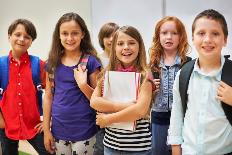 Foto grátis é hora de começar um novo ano escolar