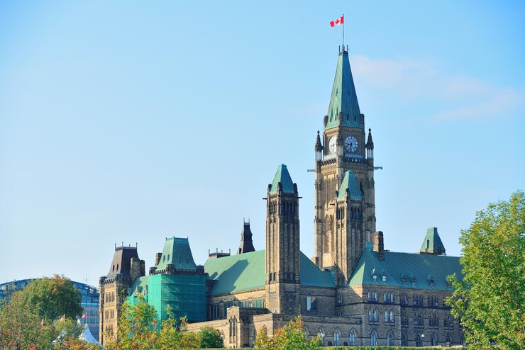 Foto grátis edifício do parlamento de ottawa