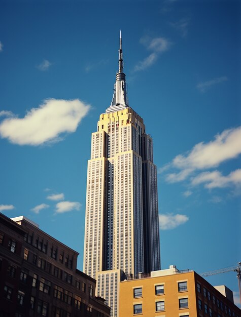 Edifício Empire State de Nova Iorque durante o dia