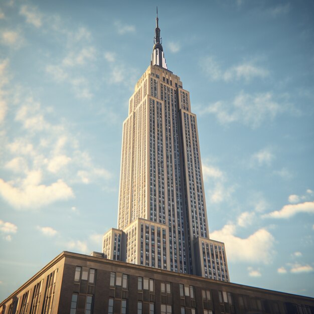 Edifício Empire State durante o dia