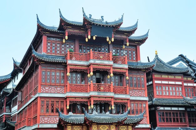 Edifícios antigos de Xangai