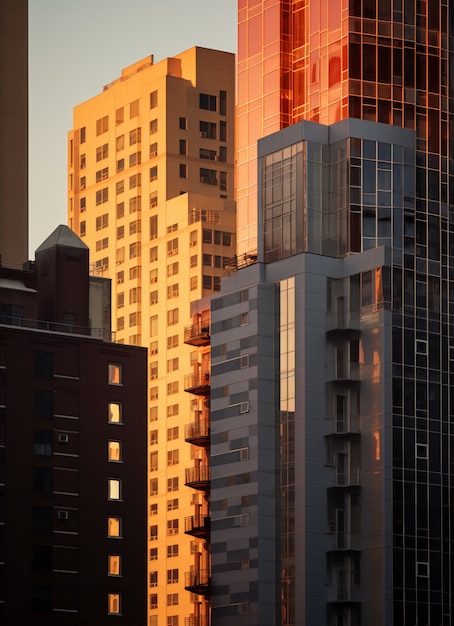 Foto grátis edifícios de nova york durante o dia