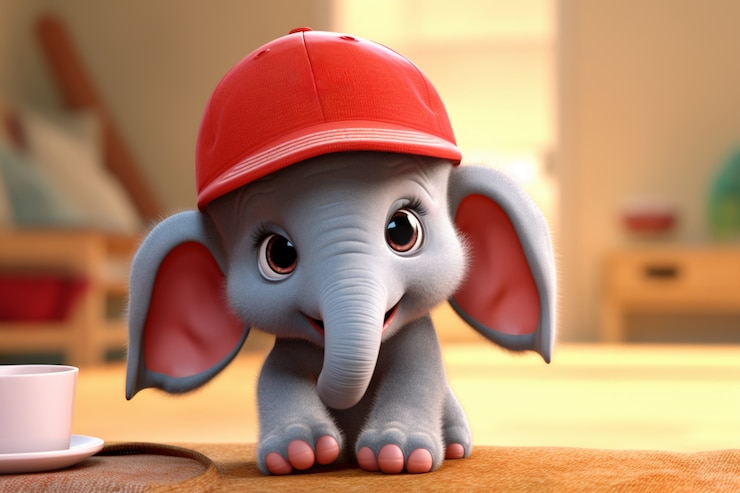 Foto grátis elefante bonito na natureza.