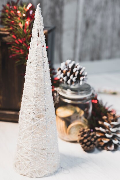 Elegante decoração de natal