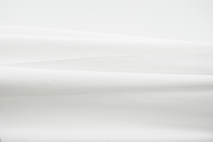 Foto grátis elemento de design de fundo de textura de tecido branco
