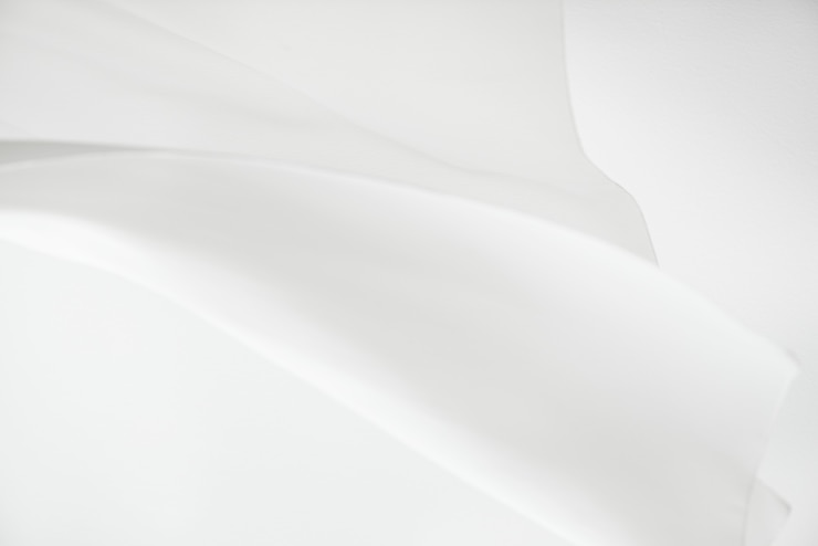 Foto grátis elemento de design de fundo de textura de tecido branco