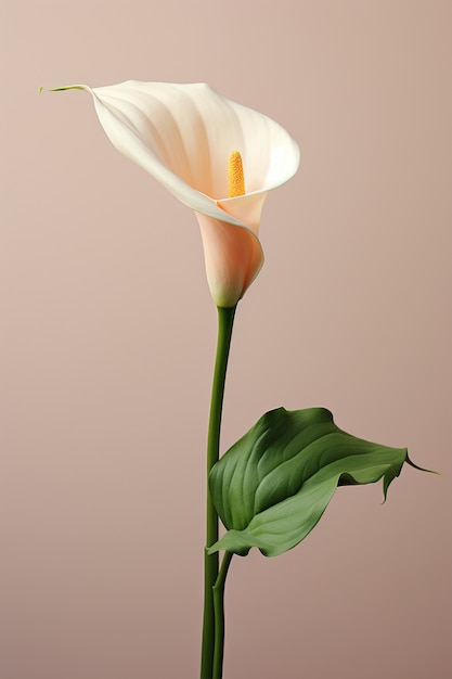 Foto grátis em close-up na delicada calla lily