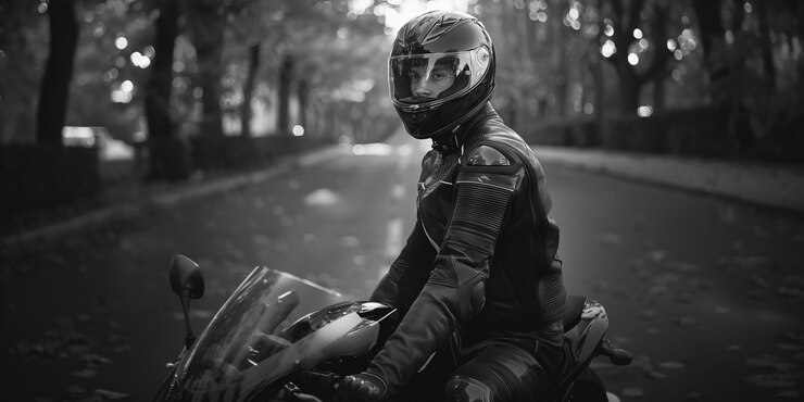Foto grátis em close-up no capacete de motocicleta