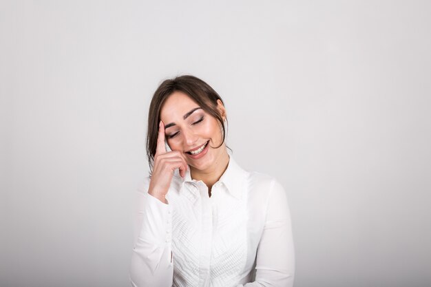 Emoções femininas no estúdio