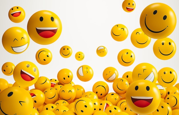 Emojis do dia mundial do sorriso