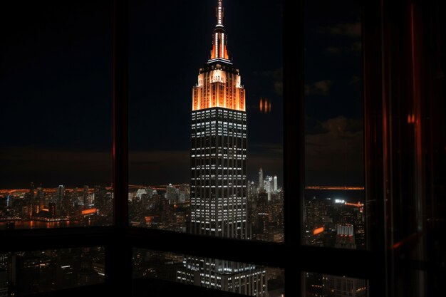 Empire State Building durante a noite