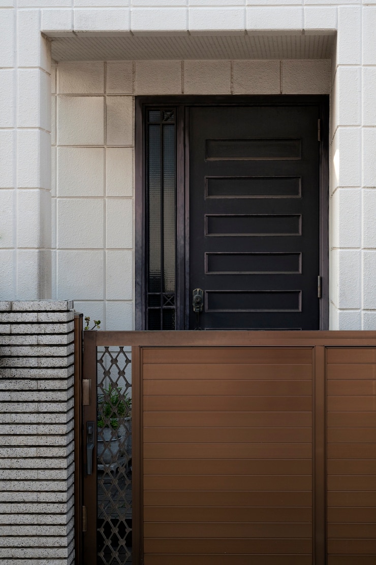 Foto grátis entrada da casa japonesa