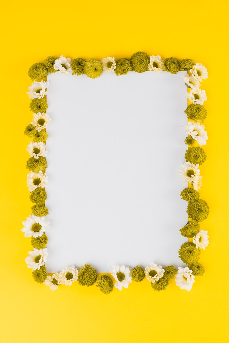 Foto grátis espaço de cópia de fundo de flores