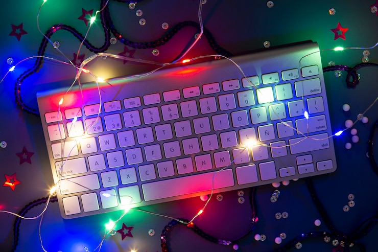 Foto grátis espaço de festa pronto para celebração online