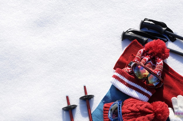 Foto grátis esqui e neve fundo