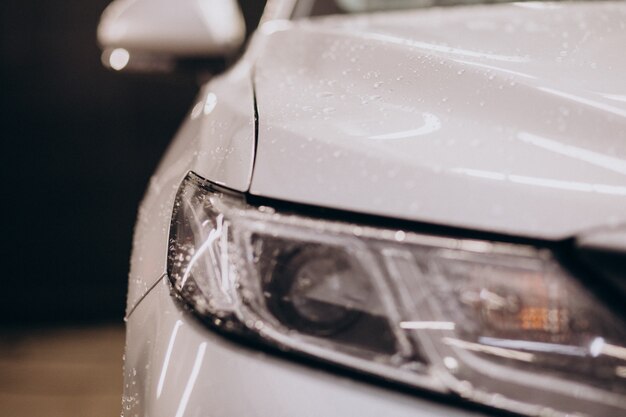 Estação de detalhamento de lavagem de carro