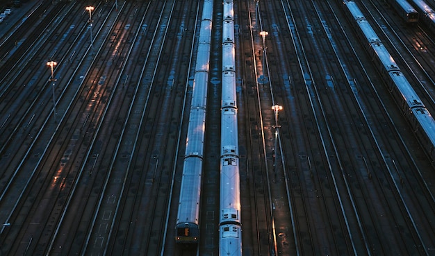 Estação de metrô em Nova York, EUA