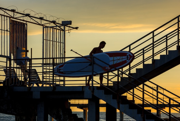 Foto grátis estação de surf