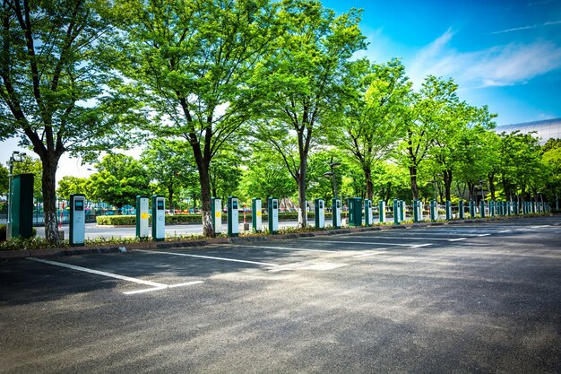 Estacionamento de veículos elétricos