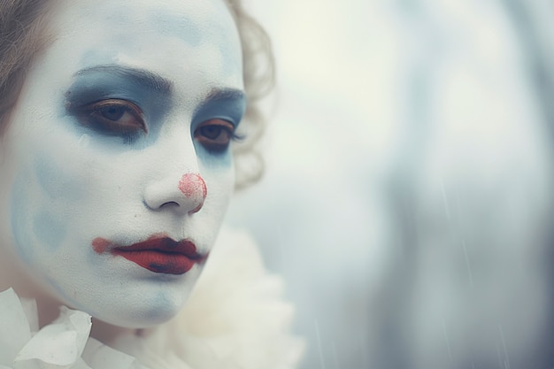 Foto grátis estética de carnaval escura