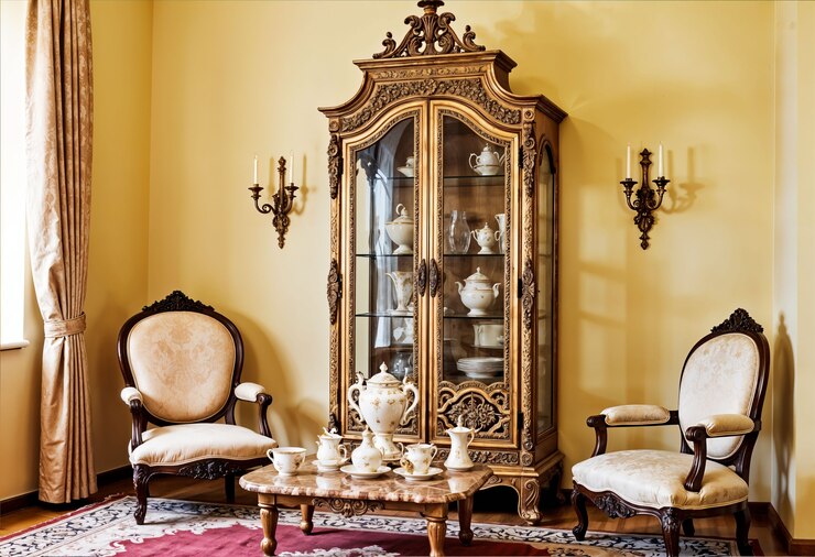 Foto grátis estilo de design de interiores rococó