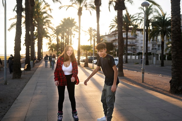 Estilo de vida de adolescentes na cidade