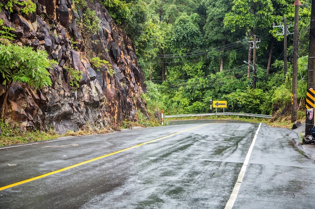 Foto grátis estrada larga nos trópicos