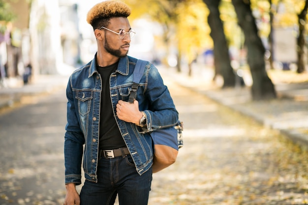 Estudante afro-americano