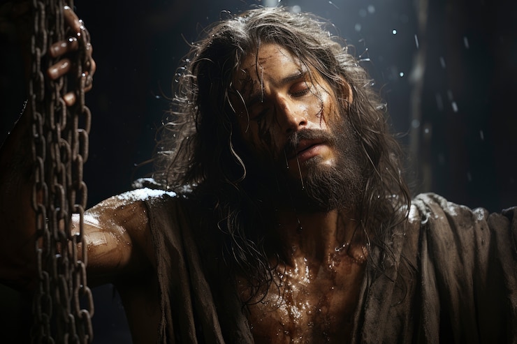 Foto grátis evento-chave na vida de jesus cristo