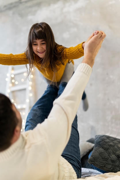 Foto grátis família passar tempo juntos