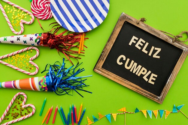 Fantastic aniversário composição