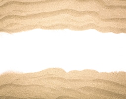 Foto grátis fantástica moldura feita com areia