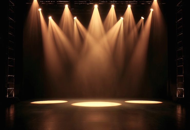 Foto grátis faróis de palco