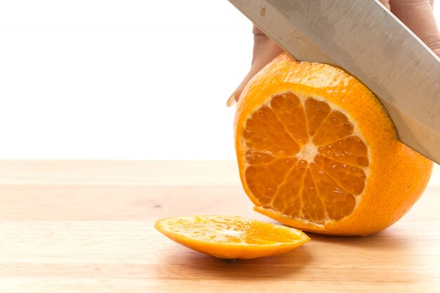 Foto grátis fatia de laranja