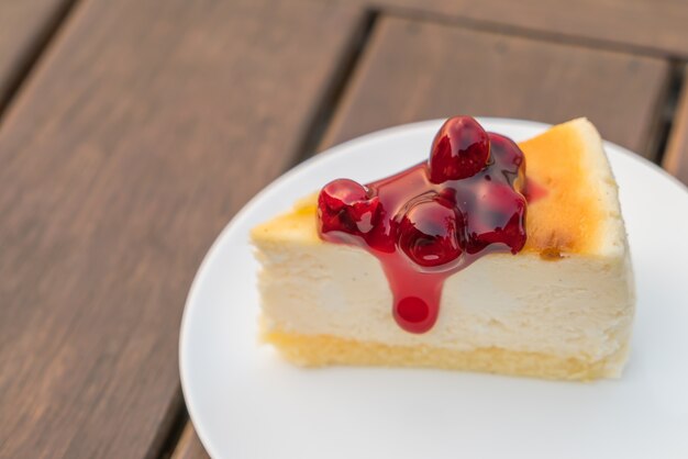 Fatia de New York Cheesecake