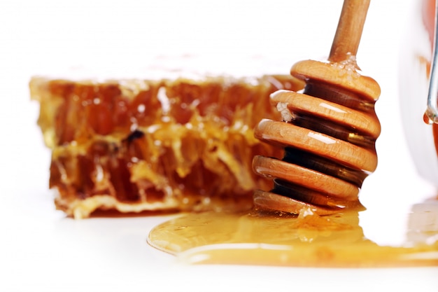Foto grátis favos de mel frescos